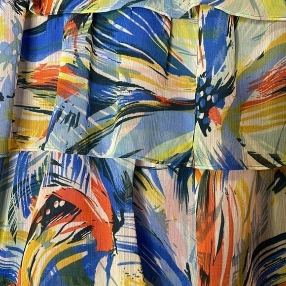 Spense Women’s Multicolored Lightweight Halter Top.Perfect For Summer! EUC Sz L - Picture 2 of 11